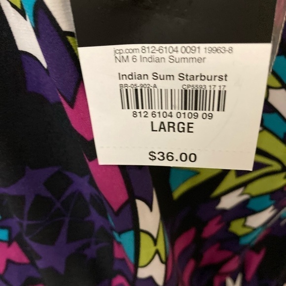Nicole Miller Size Large - New with Tags Starburst - Picture 13 of 15